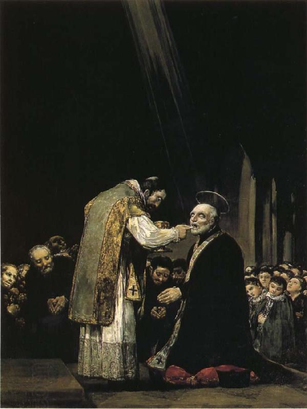 Francisco Goya Last Communion of St Joseph of Calasanz oil painting picture